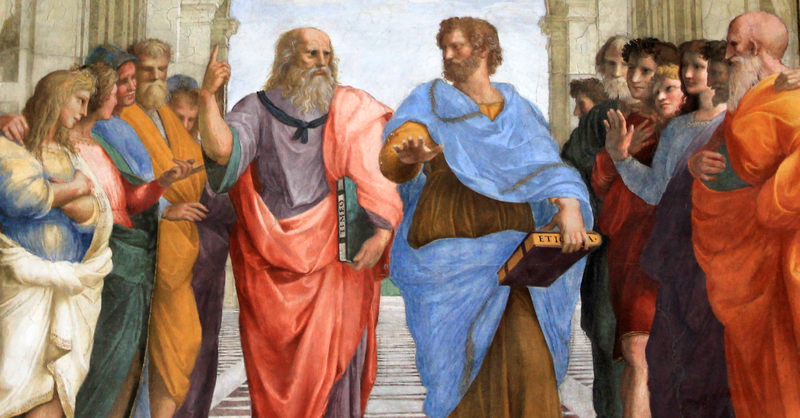 aristotle painting by raphael used to illustrate lutheran scholasticism martin luther lutheran church history