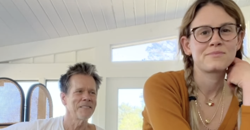 Kevin Bacon and His Daughter Dancing Went Viral and Now, They're at it Again