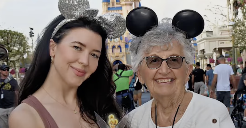 Thoughtful Granddaughter Has a Walt Disney World Surprise for Grandma on Her 91st Birthday