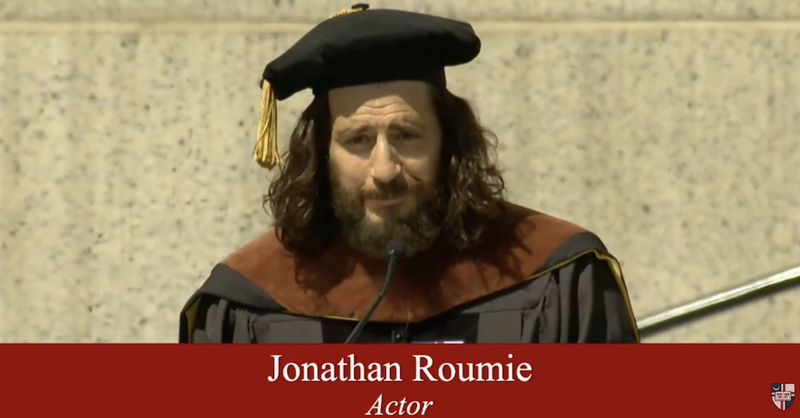 Jonathan Roumie Tells CUA Students to 'Surrender' to God, Represent Him 'At All Times'