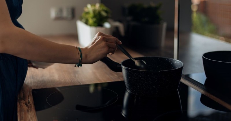 woman cooking kitchen cook food prepare eat martha