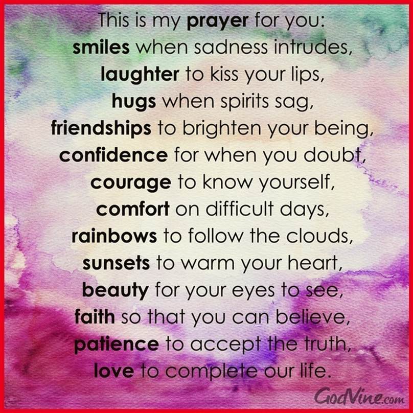 My Prayer for You
