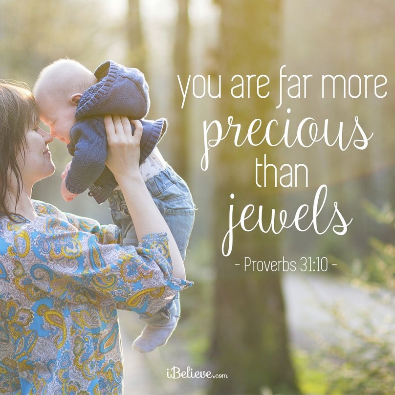 You are Far More Precious than Jewels