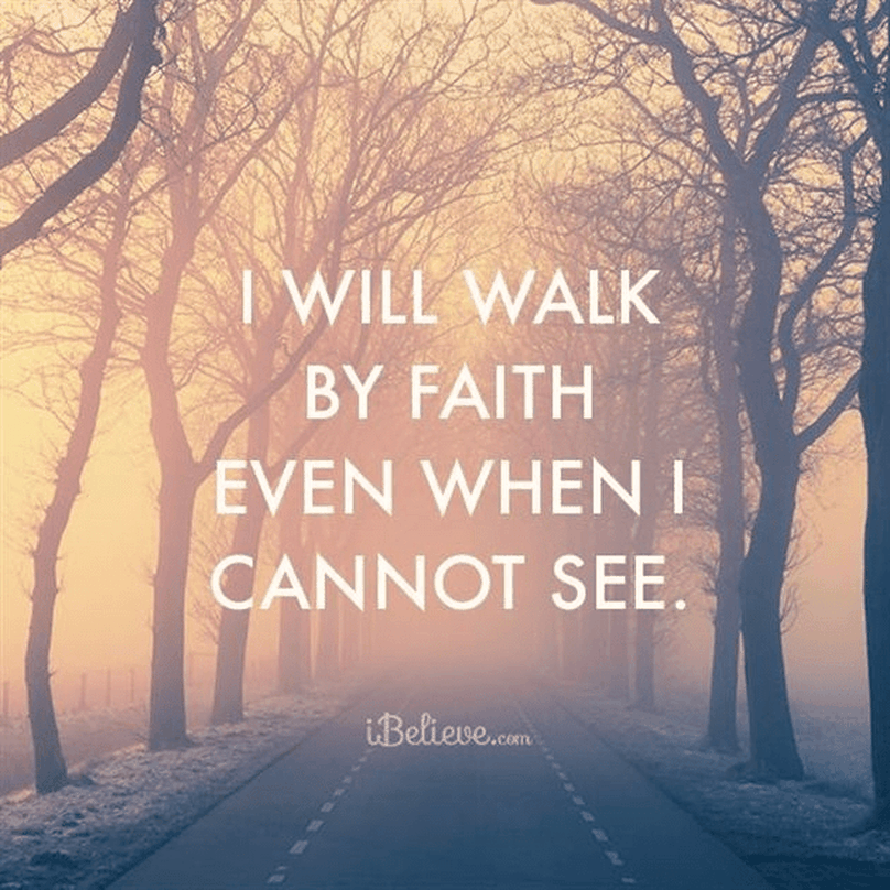 Even When I Cannot See 