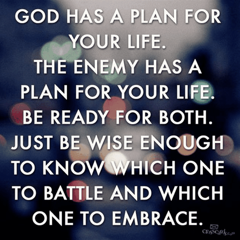 God Has a Plan for Your Life