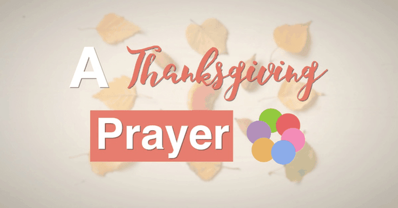 A Thanksgiving Prayer