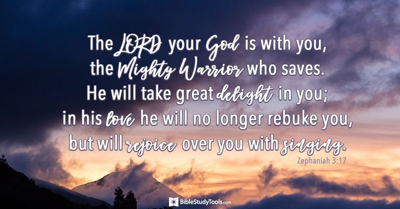 Your Daily Verse - Zephaniah 3:17