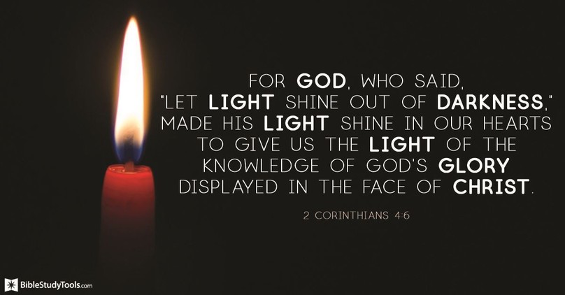 Your Daily Verse - 2 Corinthians 4:6