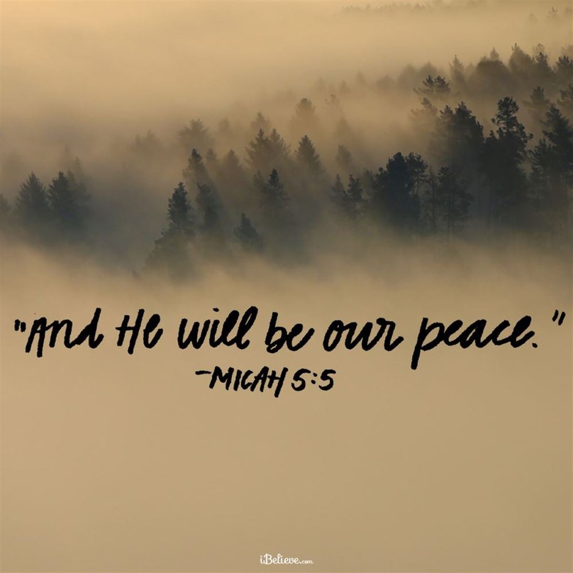Your Daily Verse - Micah 5:5