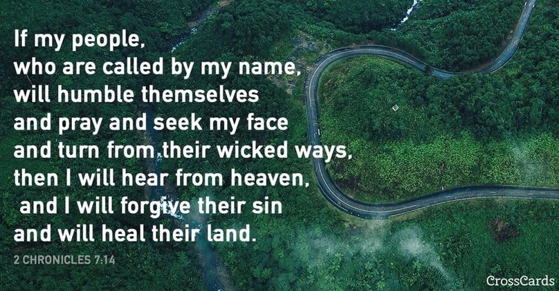 Your Daily Verse - 2 Chronicles 7:14