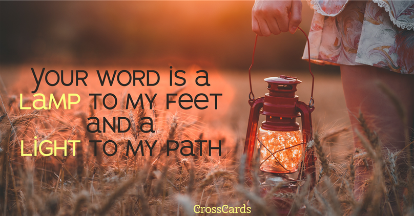 Your Daily Verse - Psalm 119:105