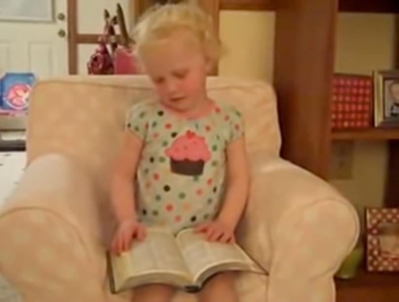 2-Year-Old Recites Sweet Rendition Of Psalm 23