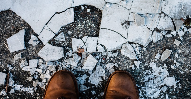 Dented on the Outside