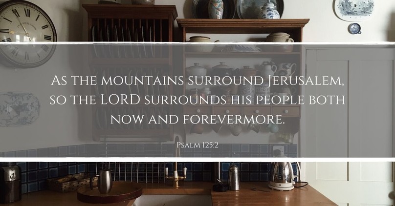 Your Daily Verse - Psalm 125:2