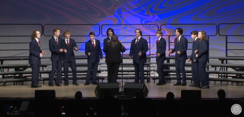 Barbershop Chorus Sings ‘Come Fly With Me’ By Frank Sinatra