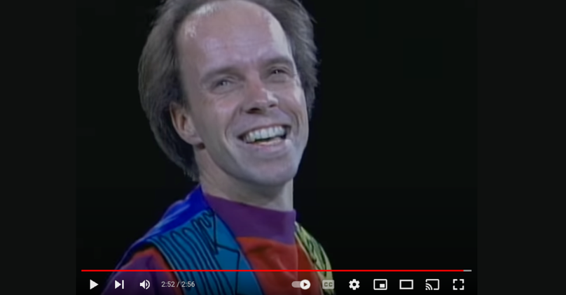 Classic 1994 Ice Skating Routine to 'Walk This Way' from Scott Hamilton