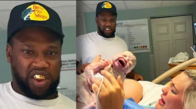 Man’s Facial Expressions During Baby Girl’s Birth Goes Viral