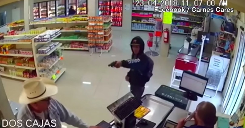 Cowboy Single-Handedly Stops Armed Robber