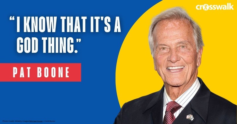 Pat Boone on His Billboard Comeback, Saving Lives in Africa, and His God-Given Mission