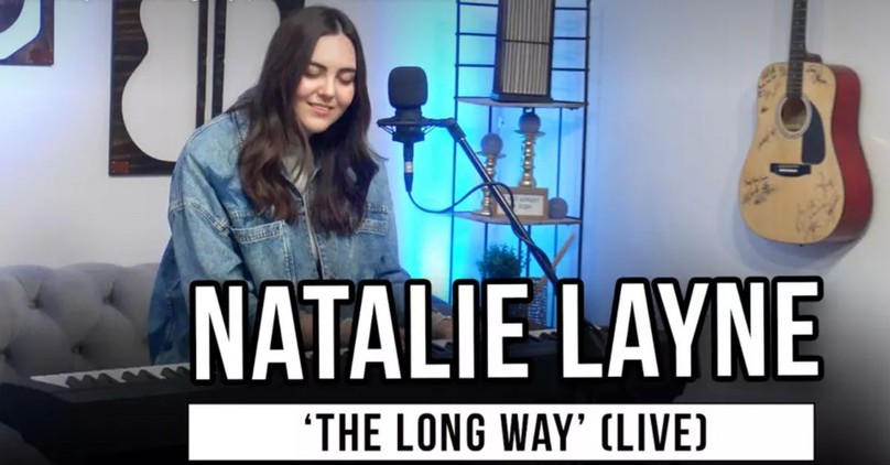 Natalie Layne | 'The Long Way' (live at GodTube Music Studio)