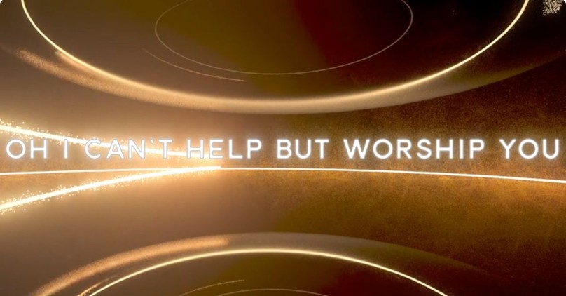 Danny Gokey Lyric Video for Moving 'Can't Help But Worship'