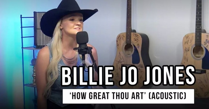 Billie Jo Jones Soul-Stirring Acoustic ‘How Great Thou Art’ Performance
