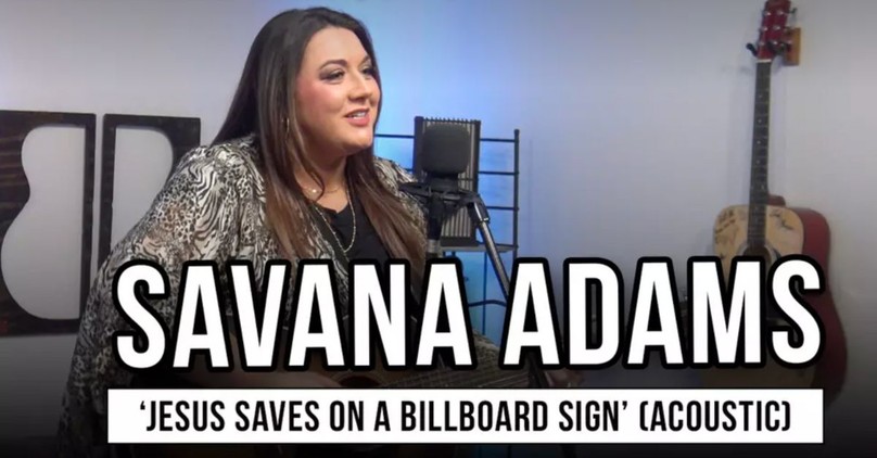 Savana Adams | 'Jesus Saves on a Billboard Sign' (acoustic)