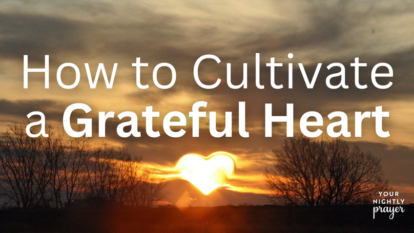 How to Cultivate a Grateful Heart | Your Nightly Prayer