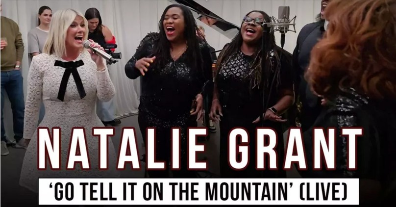Natalie Grant Performs 'Go Tell It on the Mountain' Following Announcement of New Christmas Album
