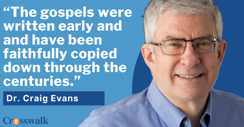 Dr. Craig Evans Debunks the Da Vinci Code and Defends the New Testament’s Reliability