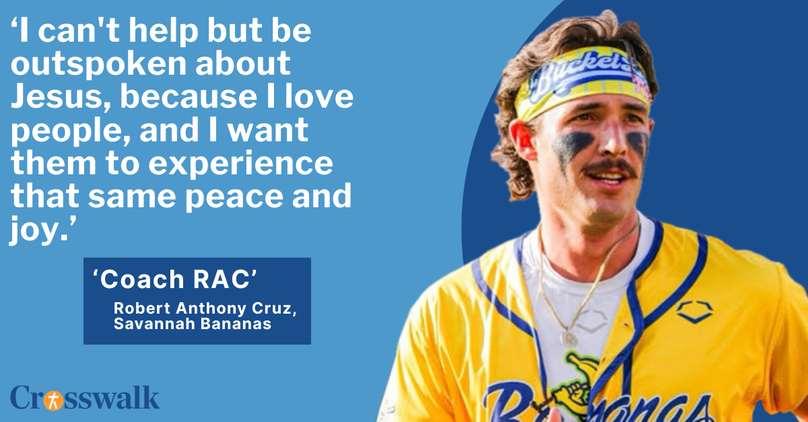 Savannah Bananas' Coach RAC: Fame Didn't Satisfy My Soul — Only Jesus Did