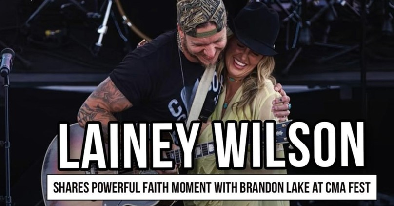 Lainey Wilson Shares Powerful Faith Moment with Brandon Lake at CMA Fest