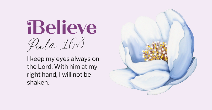 Your Daily Verse - Psalm 16:8