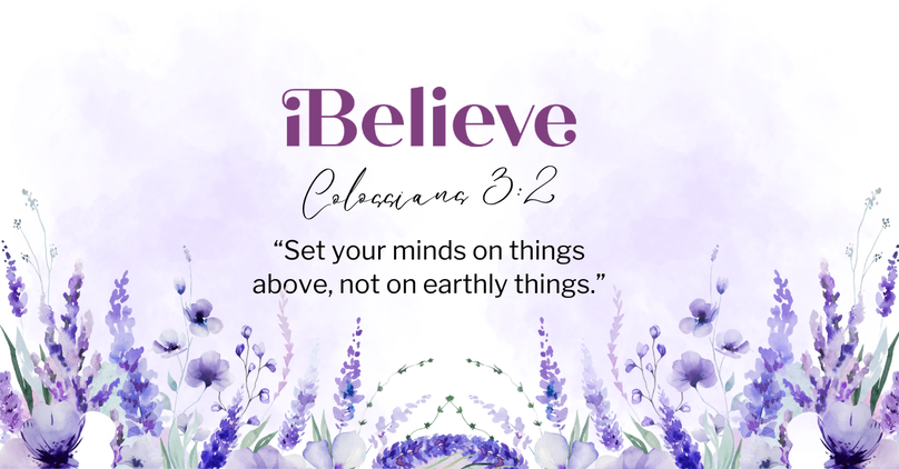 Your Daily Verse - Colossians 3:2