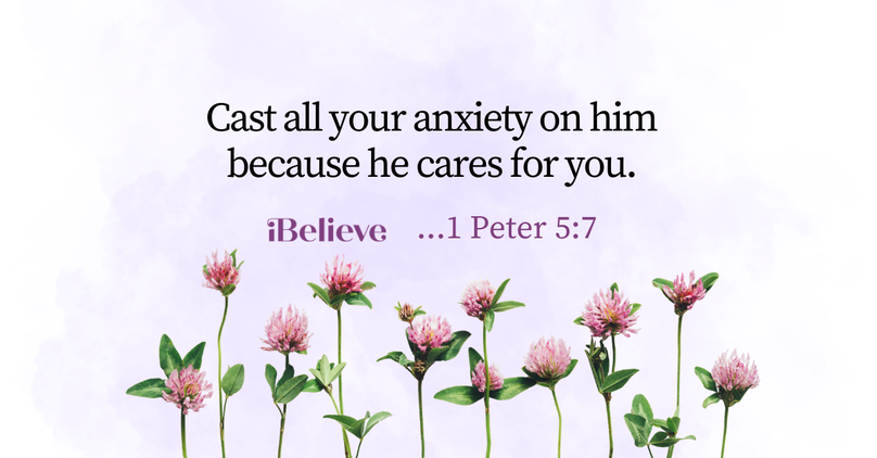 Your Daily Verse - 1 Peter 5:7 - August 23rd