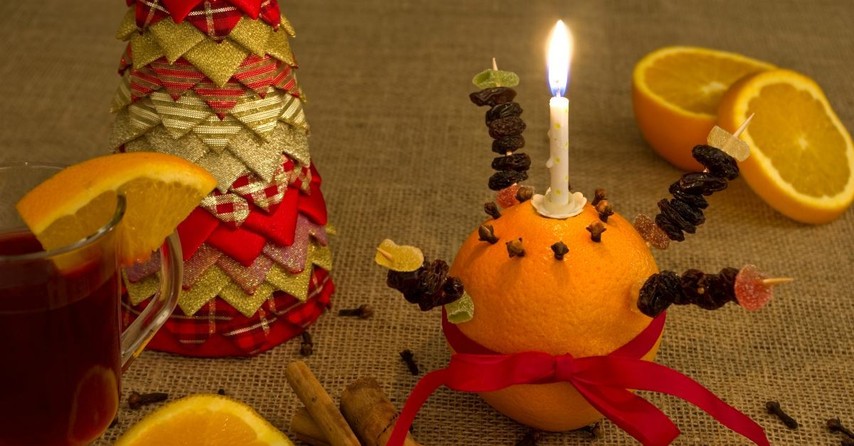 6. Light a Christingle. 