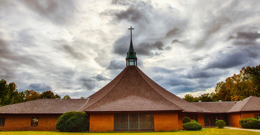 A church building, Churches begin to reopen in Virginia