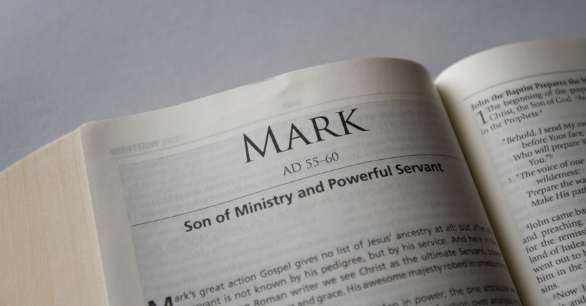 The Book of Mark to illustrate help my unbelief verse