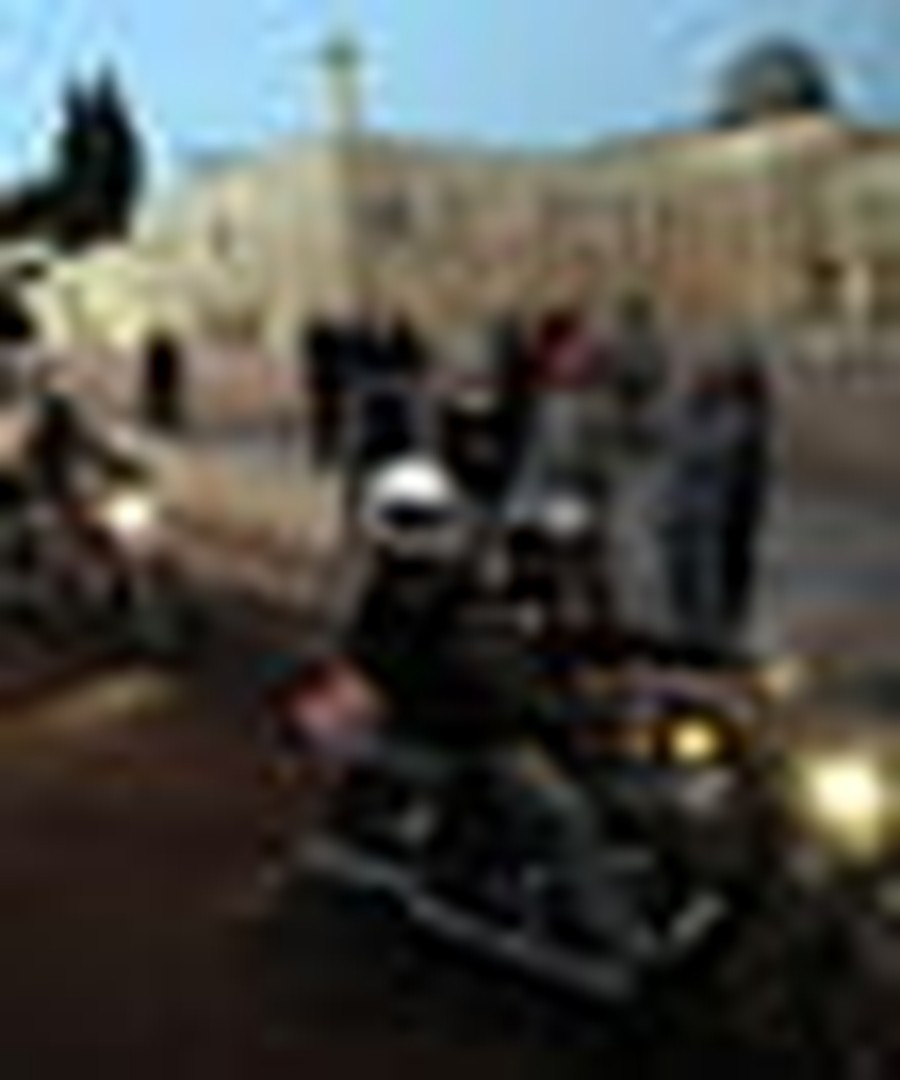 Holy Rollers on Harleys Tour the Holy Land