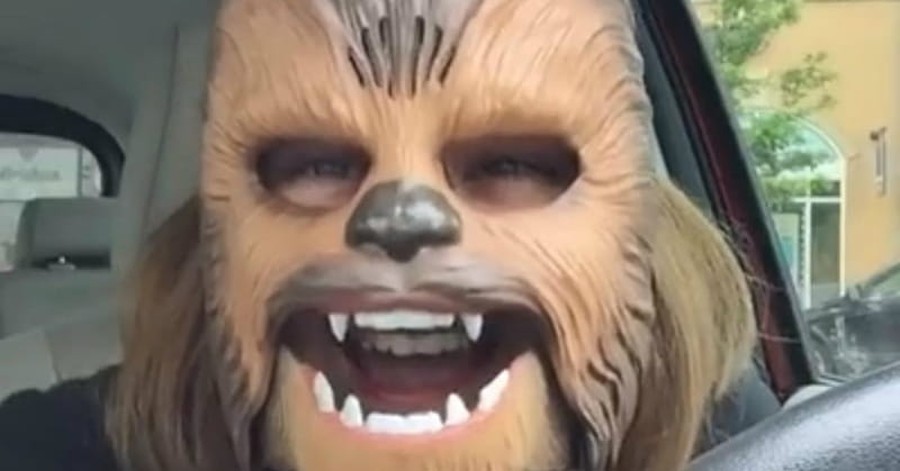 Chewbacca Mask Woman Tells Young People ‘Be Diligent in the Work of the Lord’