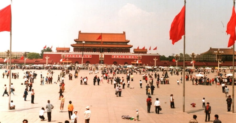 Calls for Democracy Ring at Tiananmen Events