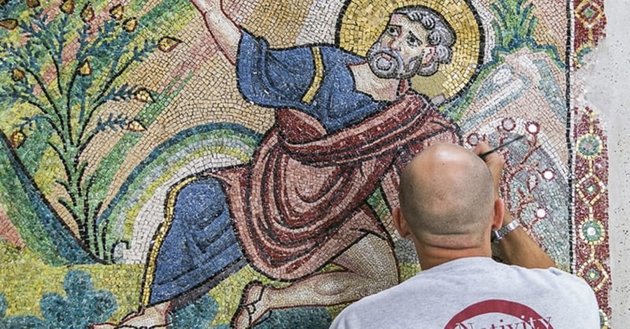 Bethlehem Shrine’s Treasures Being Restored