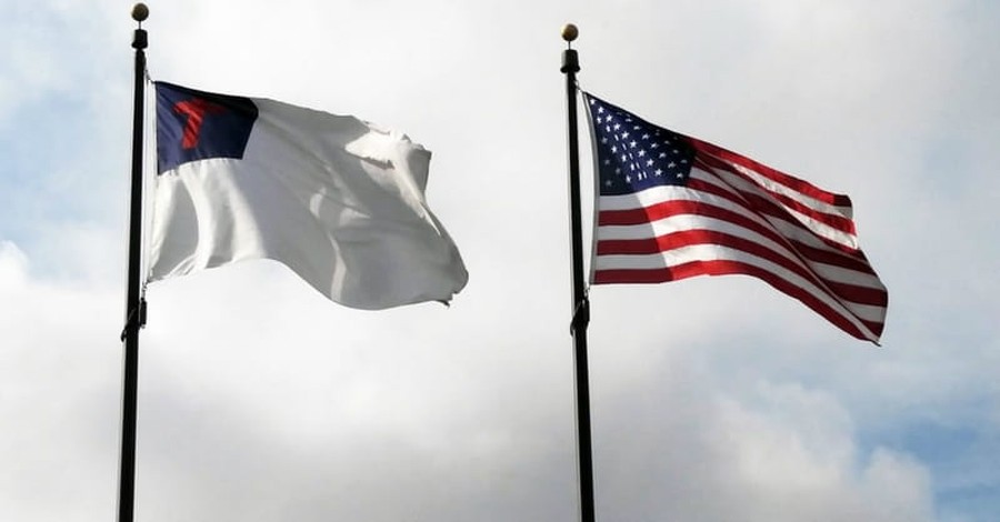 Students Take Defiant Action after Atheists Demand School Take Down Christian Flag
