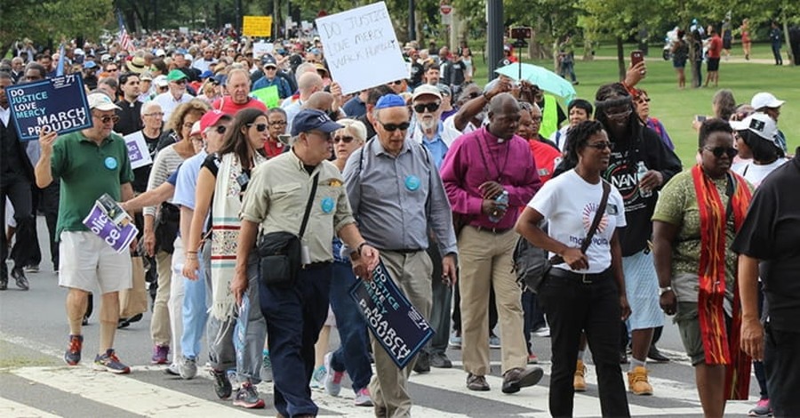Clergy March in Washington against White Supremacy