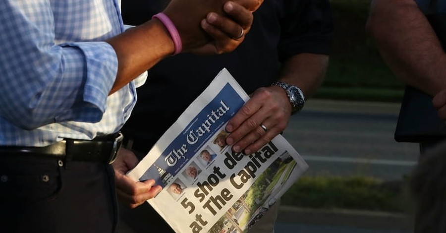 5 People Slain in Shooting at Office of Capital Gazette Newspaper in Annapolis, MD