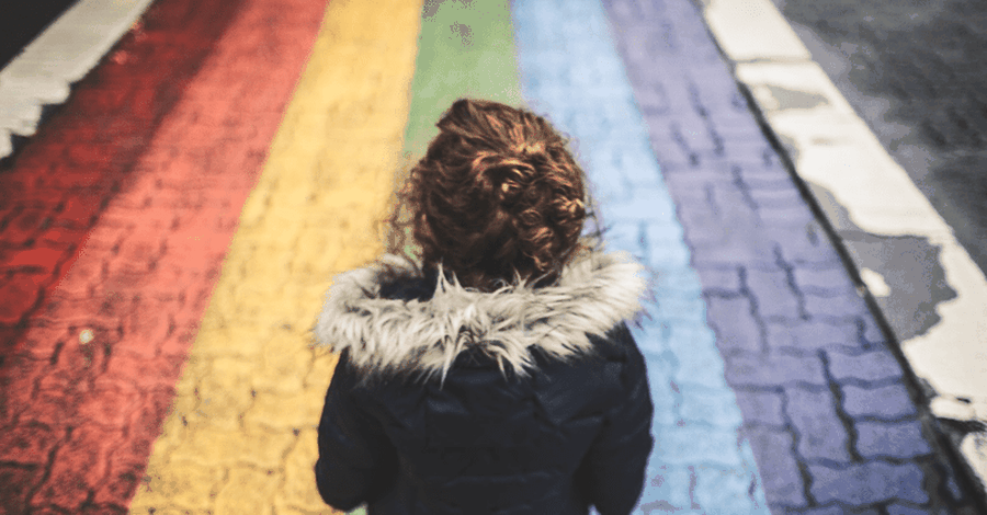 Are Tire Marks on LGBT Rainbow Crosswalks Vandalism?