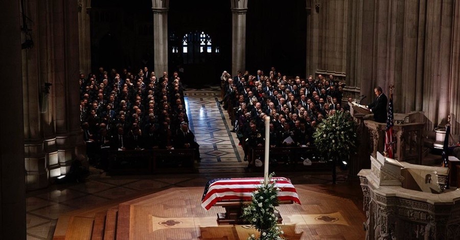 George H.W. Bush’s ‘Quiet Faith’ Remembered at Cathedral Funeral