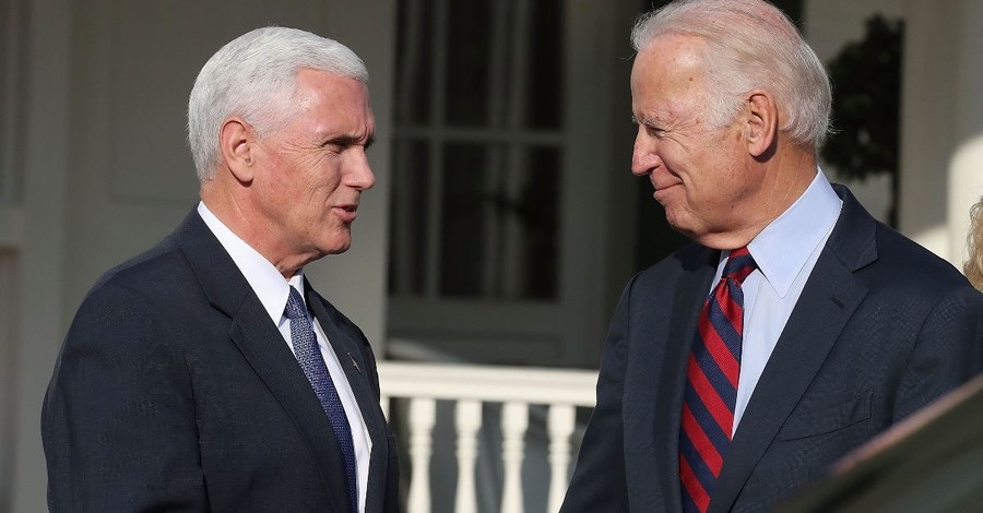 Pastor Supports Mike Pence, Calls Out Joe Biden for Flip-Flopping