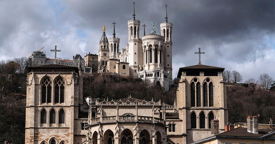 Shattered Statues and Satanic Symbols Mark Rise in Attacks on French Church