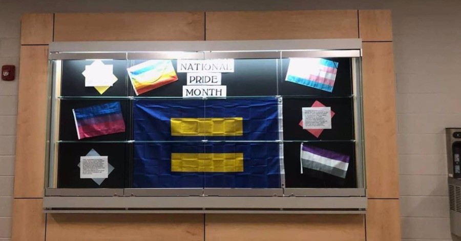 Middle Schools across the U.S. Display LGBT Flags for National Pride Month
